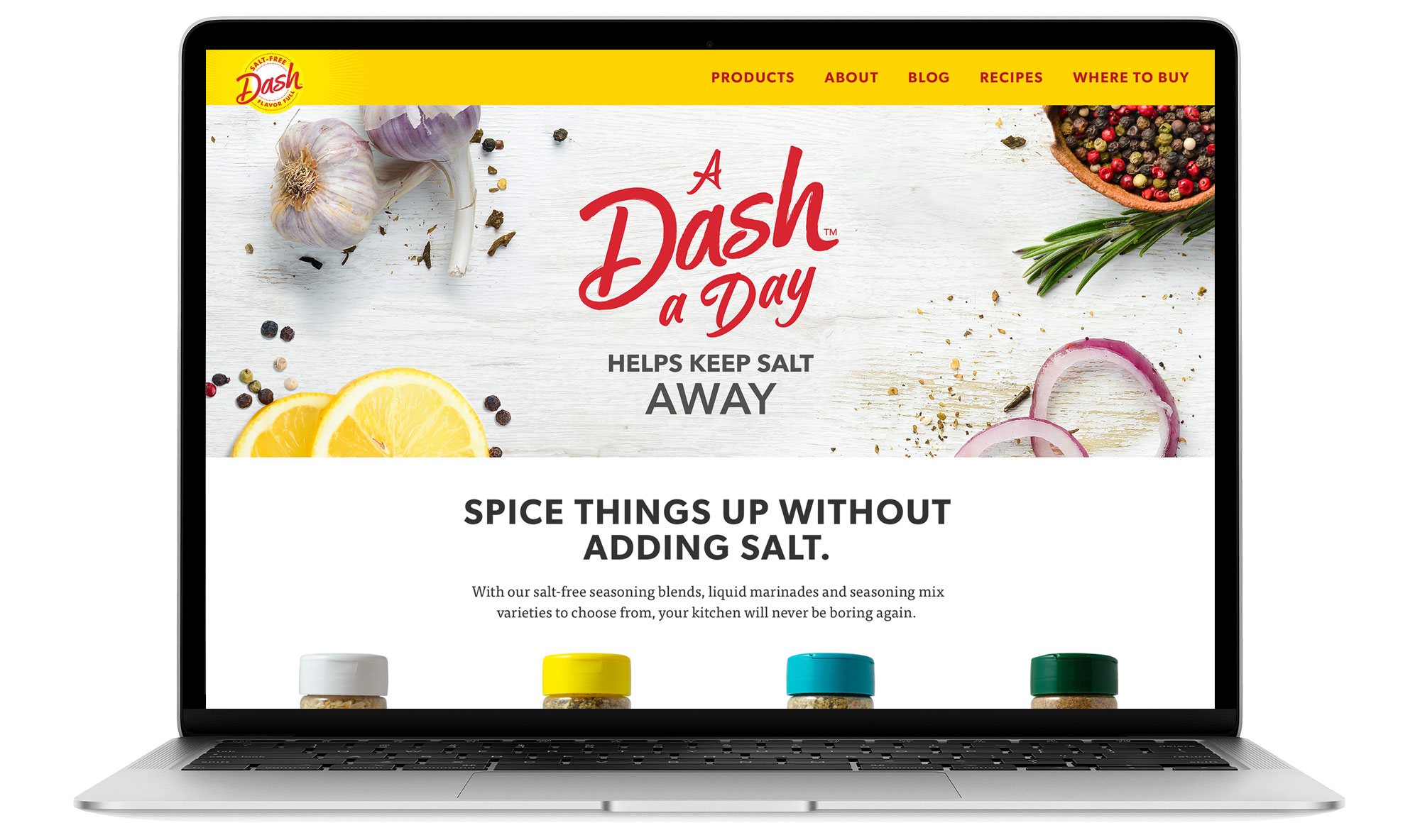 Mrs. Dash Rebrands As Dash  Dieline - Design, Branding & Packaging  Inspiration